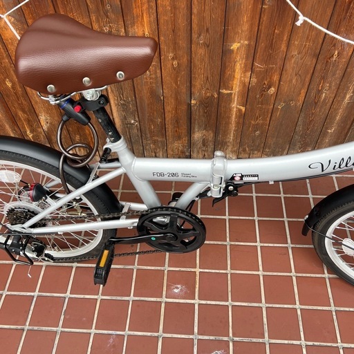 【リサイクル市場エコ伊川谷】折りたたみ自転車 Ville FDB-206 20インチ 6段変速 【取りに来られる方限定】