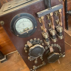 昭和レトロ　古い蓄電池の画像