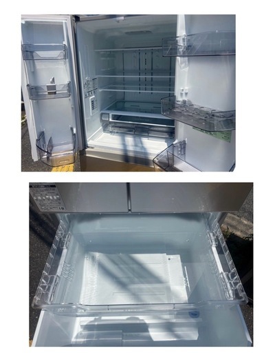 ◆早く来れる方優先‼︎　完動美品◆TOSHIBA 東芝 6ドア冷蔵庫 VEGETA GR-W510FH(EC) 509L 2024年製
