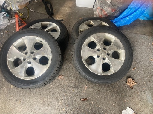 トヨタ純正アルミ225/55R17  スタッドレス　ナンカン