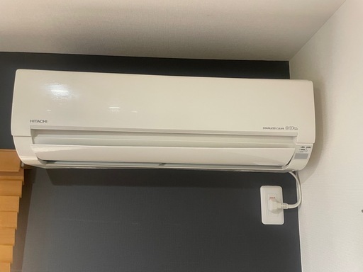 25日の午後に来れる方は35000円にします！日立　エアコン2020年製18畳用