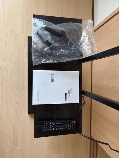 突っ張り式テレビスタンド（テレビ付）