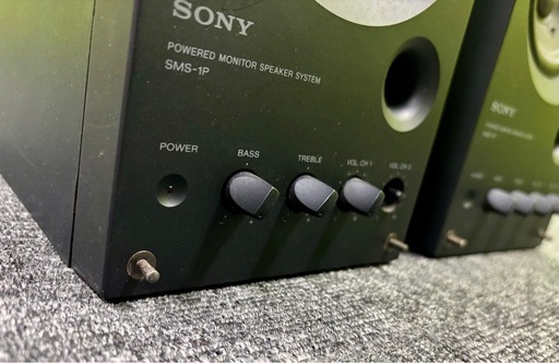 SONY SMS-1P パワードモニタースピーカーシステム ペア 