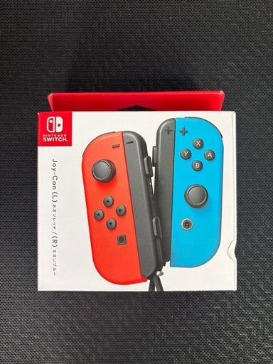 任天堂純正品　新品未開封 Nintendo Switch Joy-Con ネオンレッド/ネオンブルー 