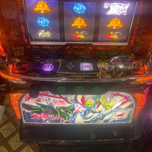 パチスロ　6.5号機　スロット実機　グランベルム　コインレス　ドアキー　設定キー付き　【リサイクルショップ道楽屋】