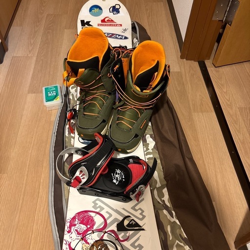 スノーボードセット 一式　4点セット　Burton 波達etc