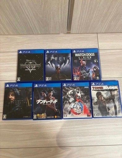 SONY PS4 本体 500GB + スタンド+ゲーム13本付き