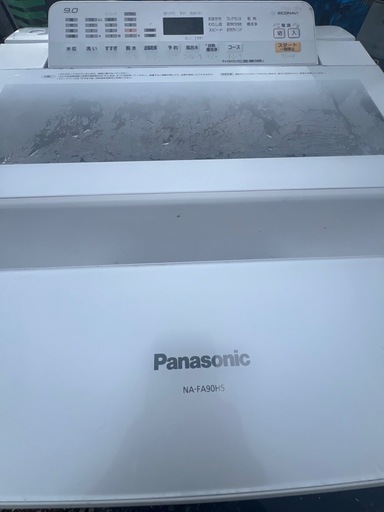 Panasonic製/2017年式/9kg/全自動洗濯機/NA-FA90H5