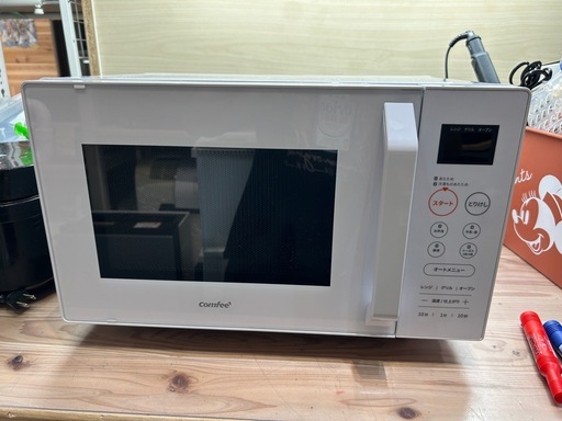 【COMFEE】【電子レンジ】★2025年製　クリーニング済み/6ヶ月保証付き【管理番号0623】ヨ
