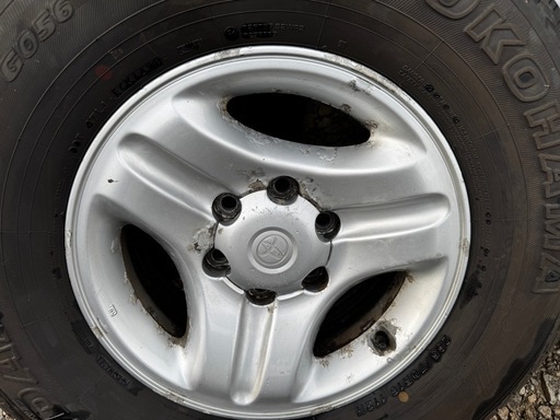 純正アルミホイール+サマータイヤ 265/70 R16 夏タイヤ