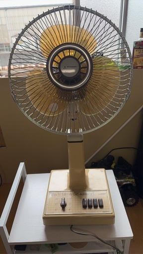 ?三菱レトロ扇風機?