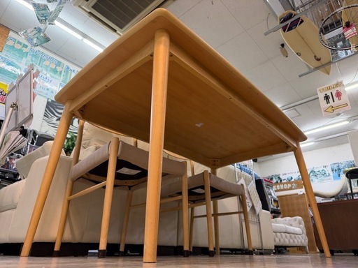 愛品館 江戸川店 】TOYO FURNITURE 4人掛けダイニングテーブルセット