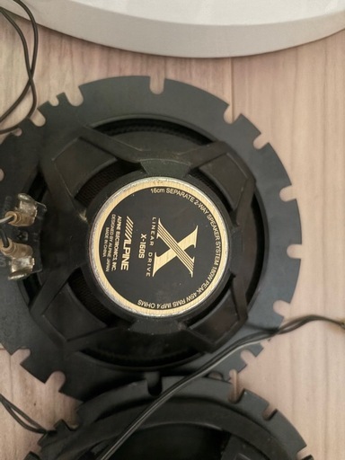 ?アルパイン X-160S セパレート2ウェイスピーカー