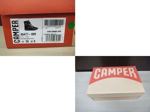 カンペール ペウ カミ CAMPER PEU CAMI レディース アンクルブーツ 23㎝(EU36/US6) 46477-009 中