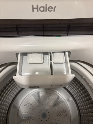 美品！　ハイアール　全自動洗濯機　5.5kg 　JW-U55B-W