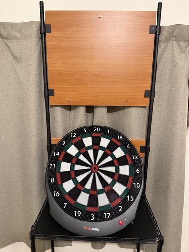 【動作良好】ダーツ台セット