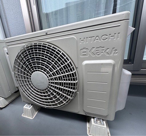 【取り外し済】　エアコン　RAS-AJ25L（W） 日立ルームエアコン　セパレート形室内ユニット 白くまくん 2021年製　8畳 