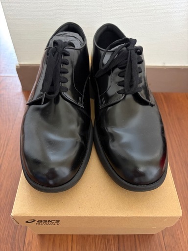 【美品】asics RUNWALK GORE-TEX ビジネスシューズ 25.0cm 定価約3万円 箱付き
