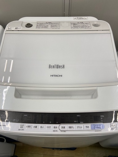 日立 10.0kg 全自動洗濯機【リサイクルフカツ岡崎倉庫店】260624NM-9