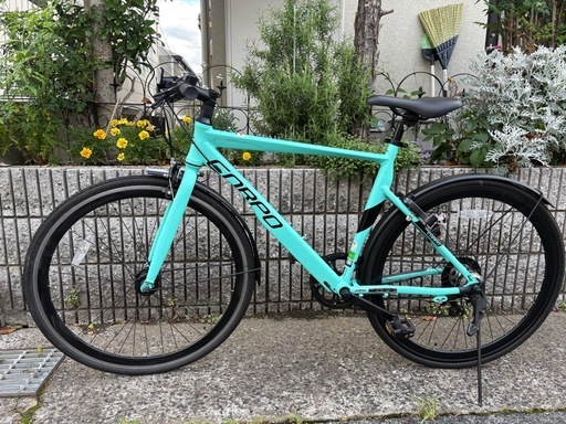 コルポC 500mm マットグリーン 700C 自転車 ( にこ) 戸坂のクロス 