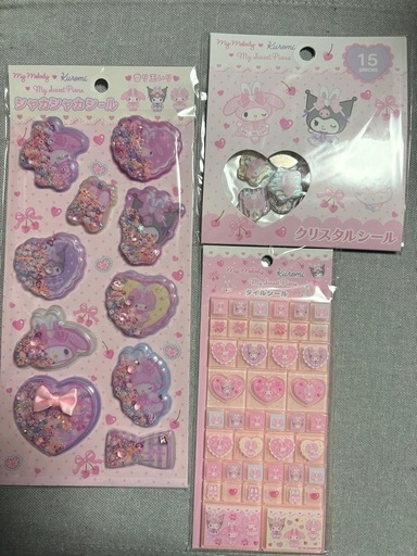 正規品　サンリオのシール　大量にあります