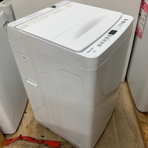 2025年製　ハイセンス　全自動洗濯機　5.5kg HW-55E4W