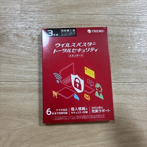 (新品)ウイルスバスタートータルセキュリティ