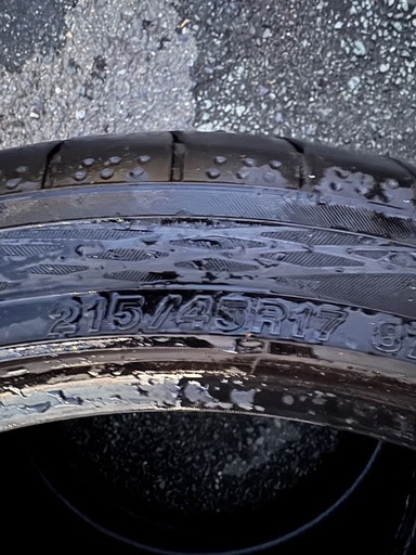 215/45R17 2024年製　2本