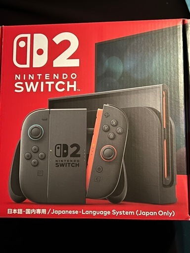 新品未開封 Switch2 本体 国内専用版