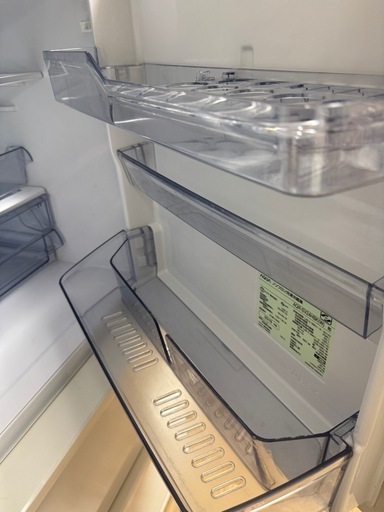 【美品】AQUA 238L 冷凍冷蔵庫 2019年製 AQR-SV24HBK
