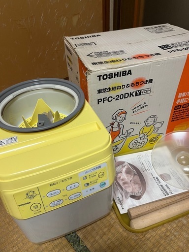 東芝生地ねり&もちつき機