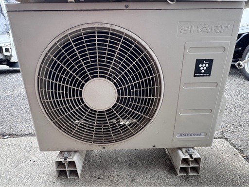 SHARP ルームエアコン AY-F28EE4 2016年製 10畳前後 2.8kW 室外機・背板付き
