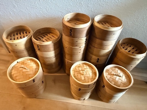 【飲食店閉店品】業務用 中華せいろ&蒸し器セット