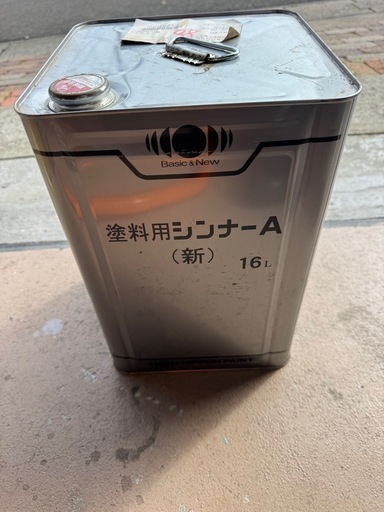 日本ペイント 塗料用シンナーA 16L