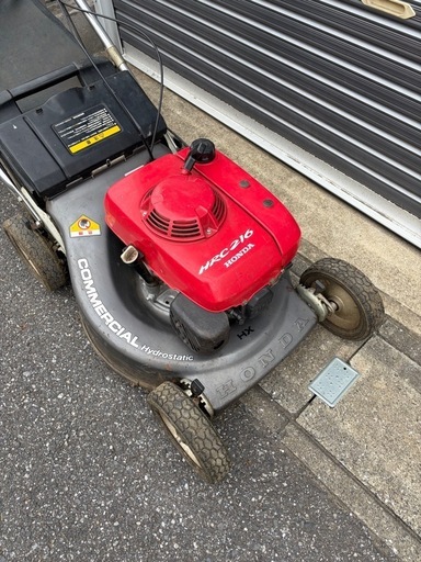 【千葉引き取り限定】ホンダ 芝刈機 HRC216 刈幅約530㎜ 草刈り機 芝刈機 芝刈り機 刈り払い機 自走式 ガソリン 庭 HON 千葉引き取り限定】ホンダ 芝刈機 HRC216 刈幅約530㎜ 草刈り機 - メルカリ