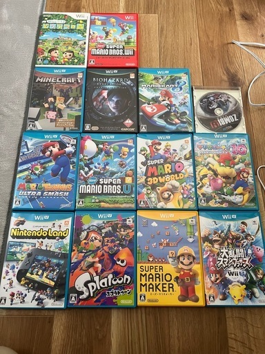 WiiU本体ソフト14本セット