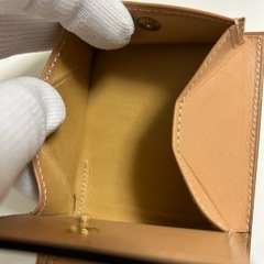 まんそう万双m00000020ブライドル 二つ折り財布小銭入付 二つ折り財布 折財布 さいふ サイフ wallet 小銭入れ有り 小銭入れ付き コンパクトウォレットミニ財布darkgreen ダークグリーン深緑色レザー箱日本製メイドインジャパン国産国内製の画像