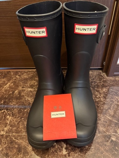 【Hunter】レインブーツWFS1000RMA　US7 UK5 24cm 24.5cm EU38