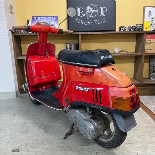 実働 スズキ ジェンマ50 SC50 綺麗な状態 SUZUKI GEMMA (R&P輪業) 名鉄