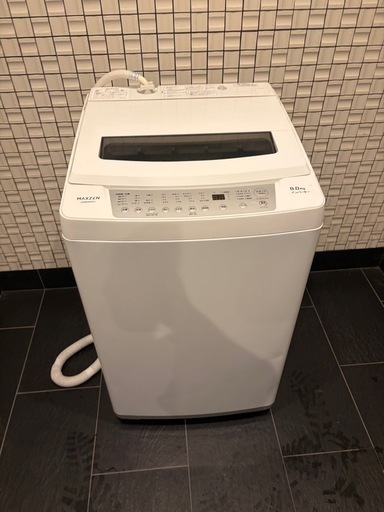 洗濯機美品8キロサイズ2021年製 (ほまれです) 大阪の生活家電《洗濯機