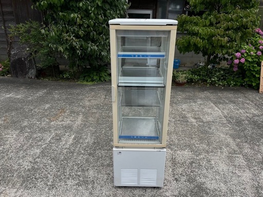 ★動作良好★SANDEN サンデン 業務用 4面ガラス 温蔵冷蔵ショーケース spas-h521x 137L★ホット＆コールド タイプ