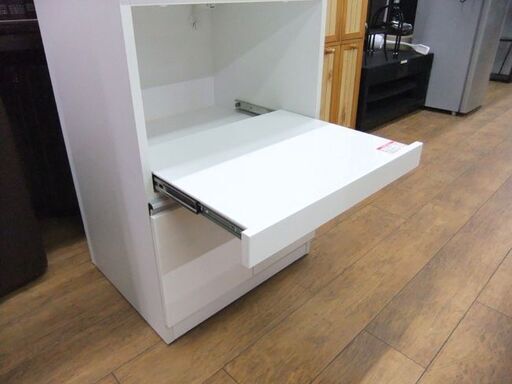 ニトリ キッチン収納 幅59×奥51×高84.5 レンジ台 キッチン収納家具 レンジボード 札幌市厚別区 厚別店