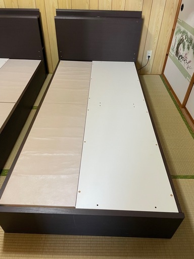 ベッド　ニトリ　シングル　2つ　子供部屋にぴったり