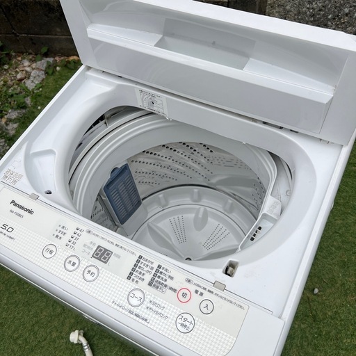 パナソニック風乾燥機能付き5.0kg 洗濯機 NA-F50BE5 (hiro_gj2fp 