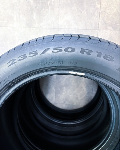 【2025年製】PIRELLI POWERGY 235/50R18 98V 4本セット バリ山