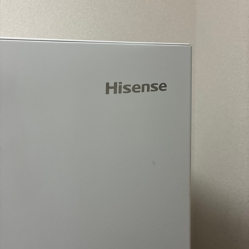 冷蔵庫　ホワイト　ハイセンス　(1〜2暮らし用　)
