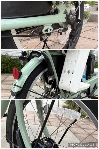 【岩手県内配送ご相談ください！】bikke ブリヂストン電動アシスト自転車３人乗り　