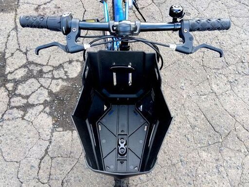 美品 S3 DRIDE 26インチ 子供用マウンテンバイク 6段変速 ブルー/青 カゴ付き 自転車 シティサイクル 札幌市 中央区 南