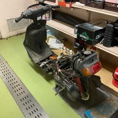 決まりました。ヤマハ ジョグ 部品取り車