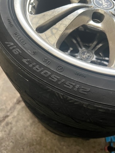 ヴォクシー　アルミホイール　4本セット　215/50R17